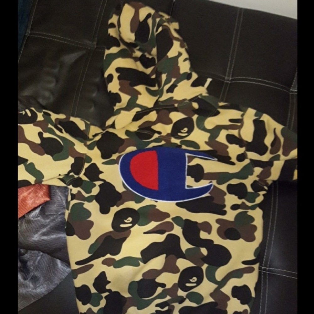 Bape x champion collab